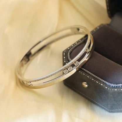[Eterna Jewels]Move Romane Diamond Bangle Bracelet