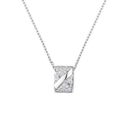[Eterna Jewels]LIENS EVIDENCE DIAMOND PAVED NECKLACE