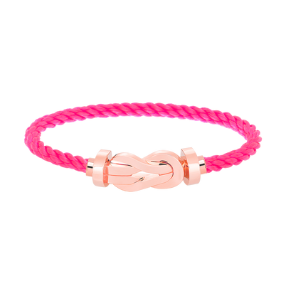 [Eterna Jewels]CHANCE LARGE 8 FIGURE BUCKLE NO DIAMOND BRACELET ROSE GOLD