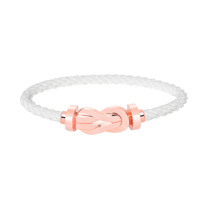 [Eterna Jewels]CHANCE LARGE 8 FIGURE BUCKLE NO DIAMOND BRACELET ROSE GOLD