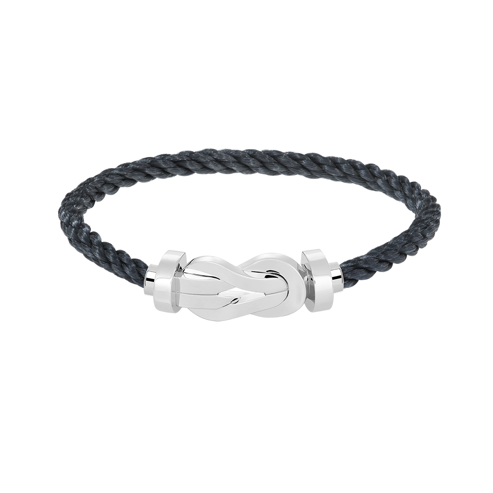 [Eterna Jewels]CHANCE LARGE 8 FIGURE BUCKLE NO DIAMOND BRACELET SILVER