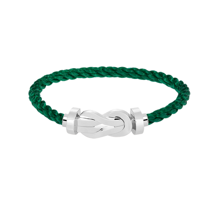 [Eterna Jewels]CHANCE LARGE 8 FIGURE BUCKLE NO DIAMOND BRACELET SILVER