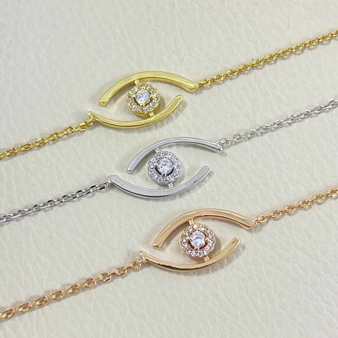 [Eterna Jewels]Lucky Eye Pave-Set Diamond Bracelet