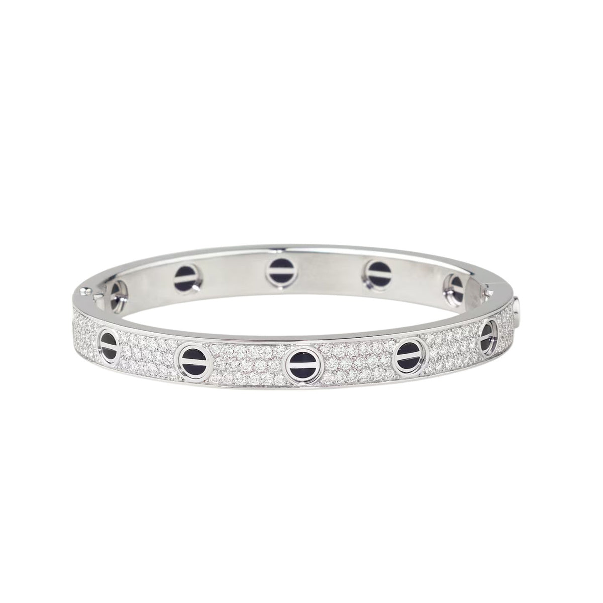 [Eterna Jewels]LOVE BRACELET 6.1MM DIAMOND-PAVED CERAMIC