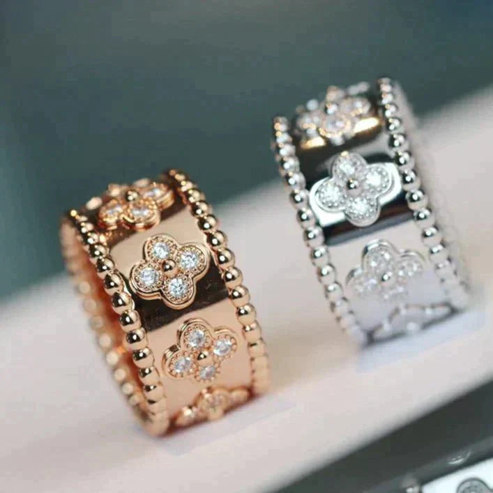 [Eterna Jewels]CLOVER KALEIDOSCOPE RING 10MM