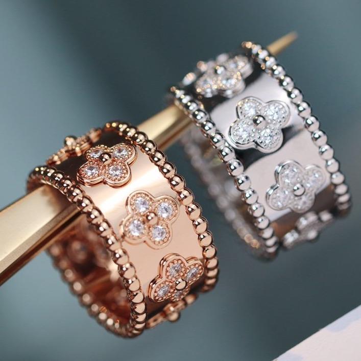 [Eterna Jewels]CLOVER KALEIDOSCOPE RING 10MM