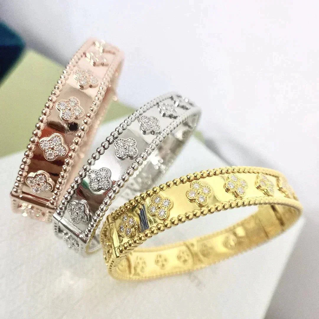 [Eterna Jewels]CLOVER BRACELET 8MM DIAMONDS