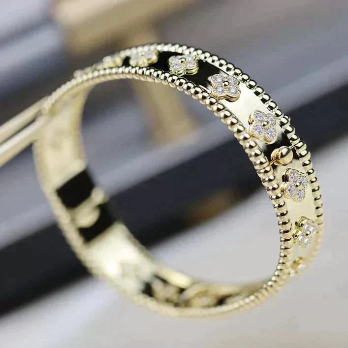 [Eterna Jewels]CLOVER BRACELET 8MM DIAMONDS