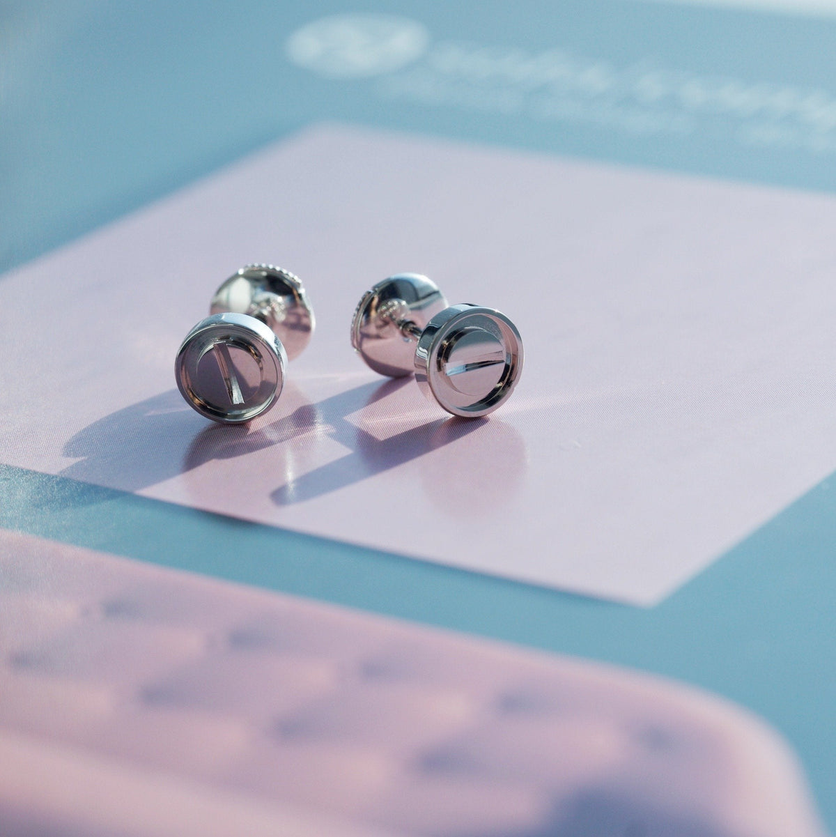 [Eterna Jewels]LOVE EARRINGS SILVER 10MM
