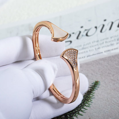 [Eterna Jewels]DREAM BRACELET OPEN PINK GOLD MOP DIAMOND