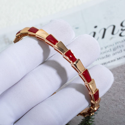 [Eterna Jewels]SERPENTI BRACELET PINK GOLD RUBELLITE
