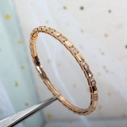 [Eterna Jewels]SERPENTI BRACELET PINK GOLD DIAMOND