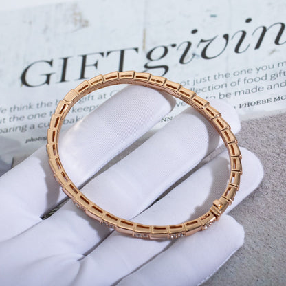 [Eterna Jewels]SERPENTI BRACELET PINK GOLD DIAMOND