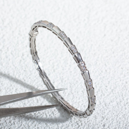 [Eterna Jewels]SERPENTI BRACELET SILVER DIAMOND
