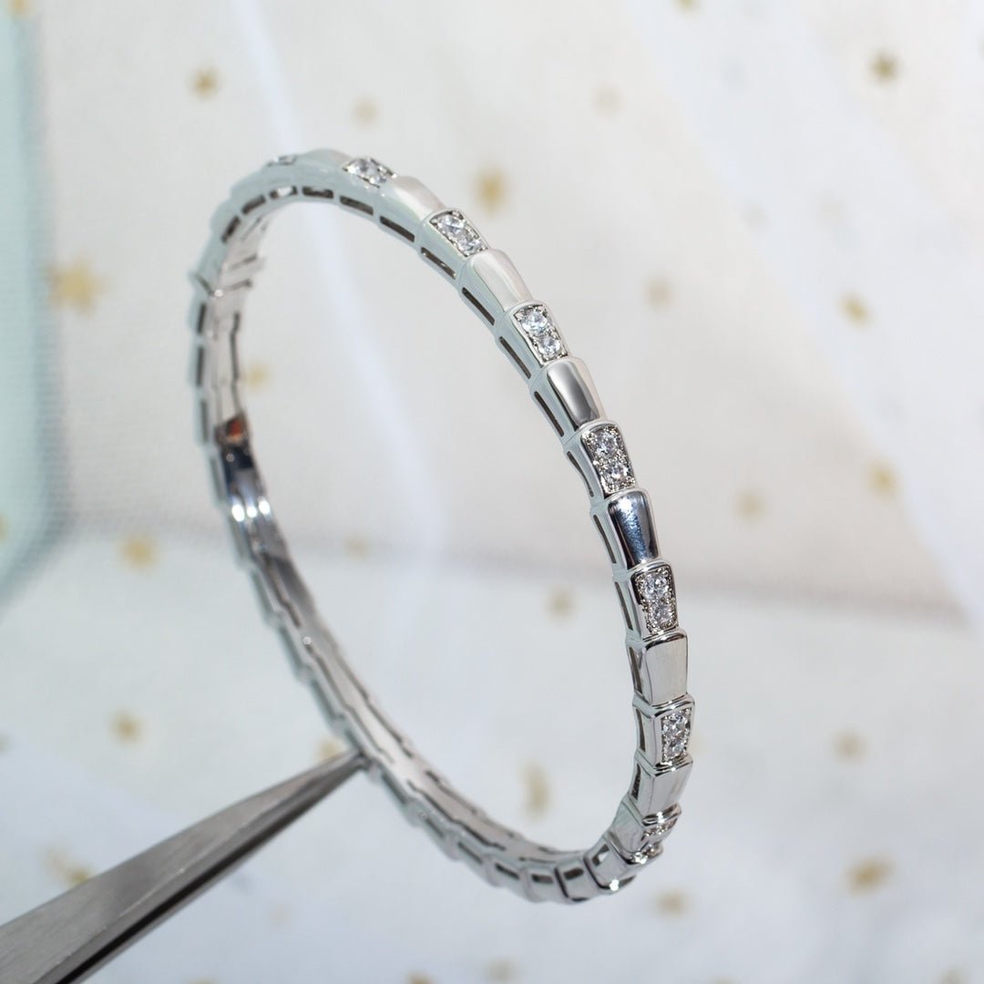 [Eterna Jewels]SERPENTI BRACELET SILVER DIAMOND