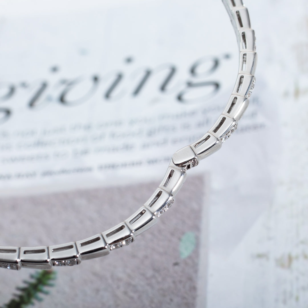 [Eterna Jewels]SERPENTI BRACELET SILVER DIAMOND