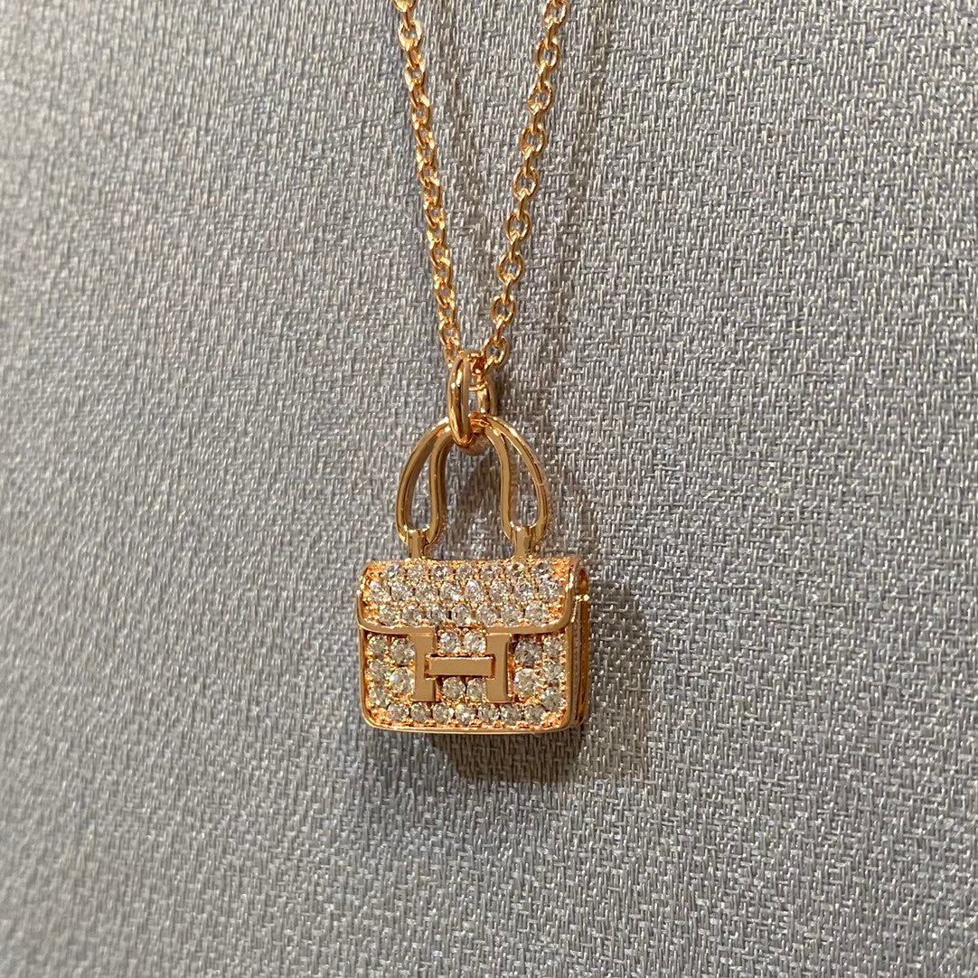 [Eterna Jewels]CONSTANCE PEDANT DIAMOND NECKLACE