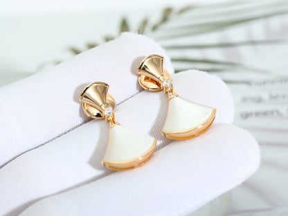 [Eterna Jewels]DREAM MOP PINK GOLD EARRINGS