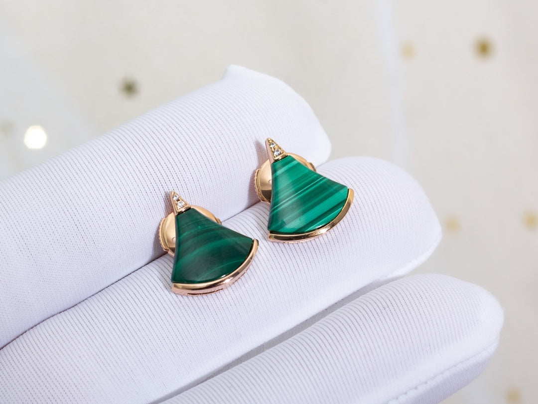 [Eterna Jewels]DIVAS DREAM EARRINGS PINK GOLD