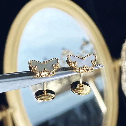 [Eterna Jewels]SWEET BUTTERFLY MOP EARSTUDS