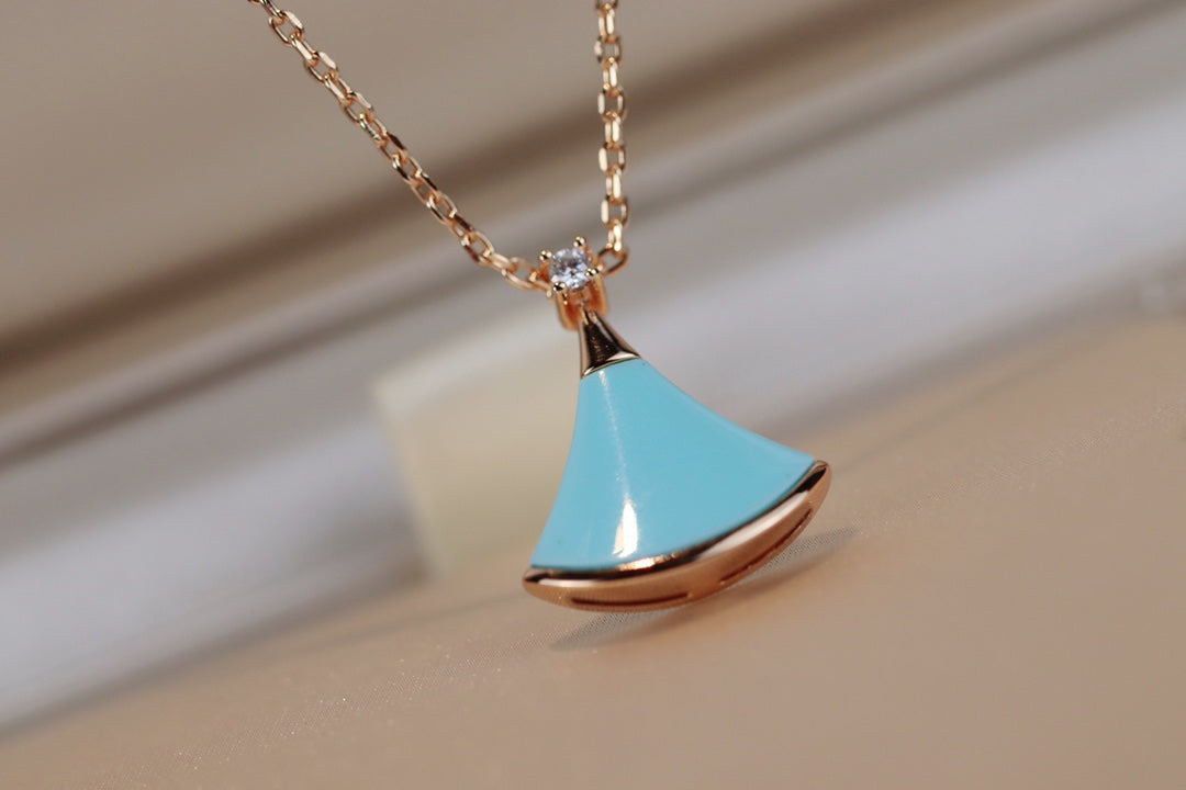 [Eterna Jewels]DREAM NECKLACE TURQUOISE PINK GOLD