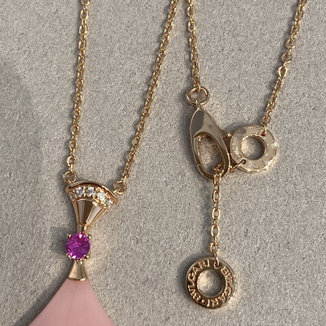 [Eterna Jewels]DREAM NECKLACE PINK OPAL