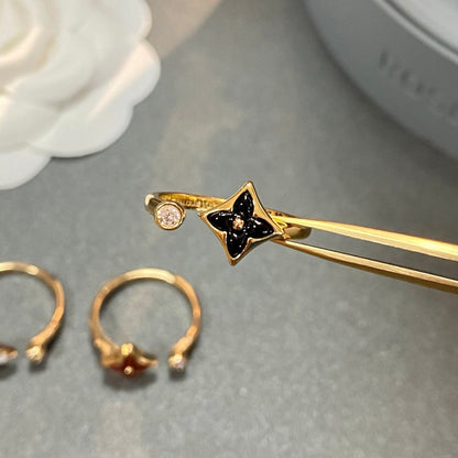 [Eterna Jewels]STAR 1 DIAMOND OPEN RING