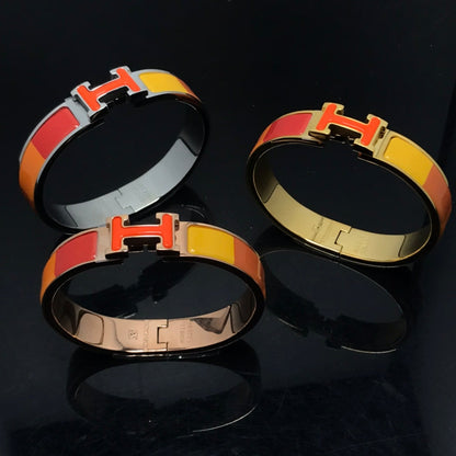 [Eterna Jewels]H BRACELET ORANGE RAINBOW CERAMIC