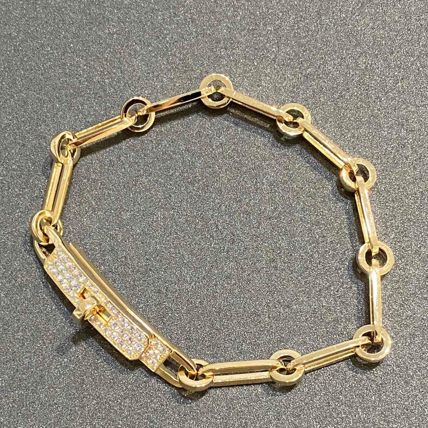 [Eterna Jewels]CHAINE BRACELET SMALL MODEL DIAMOND