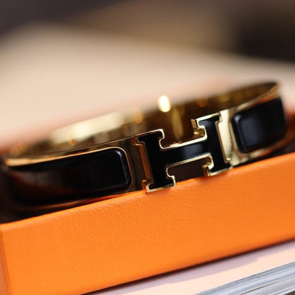 [Eterna Jewels]H BRACELET 12MM GOLD