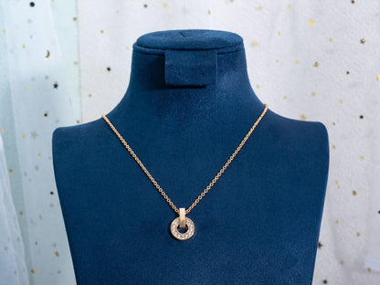 [Eterna Jewels]GARI NECKLACE PINK GOLD DIAMOND