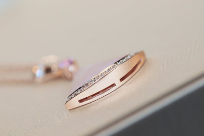 [Eterna Jewels]DREAM NECKLACE PINK MOP DIAMOND