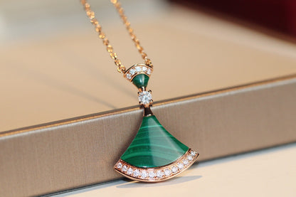 [Eterna Jewels]DREAM NECKLACE MALACHITE DIAMOND