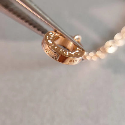 [Eterna Jewels]ZERO 1 NECKLACE PINK GOLD