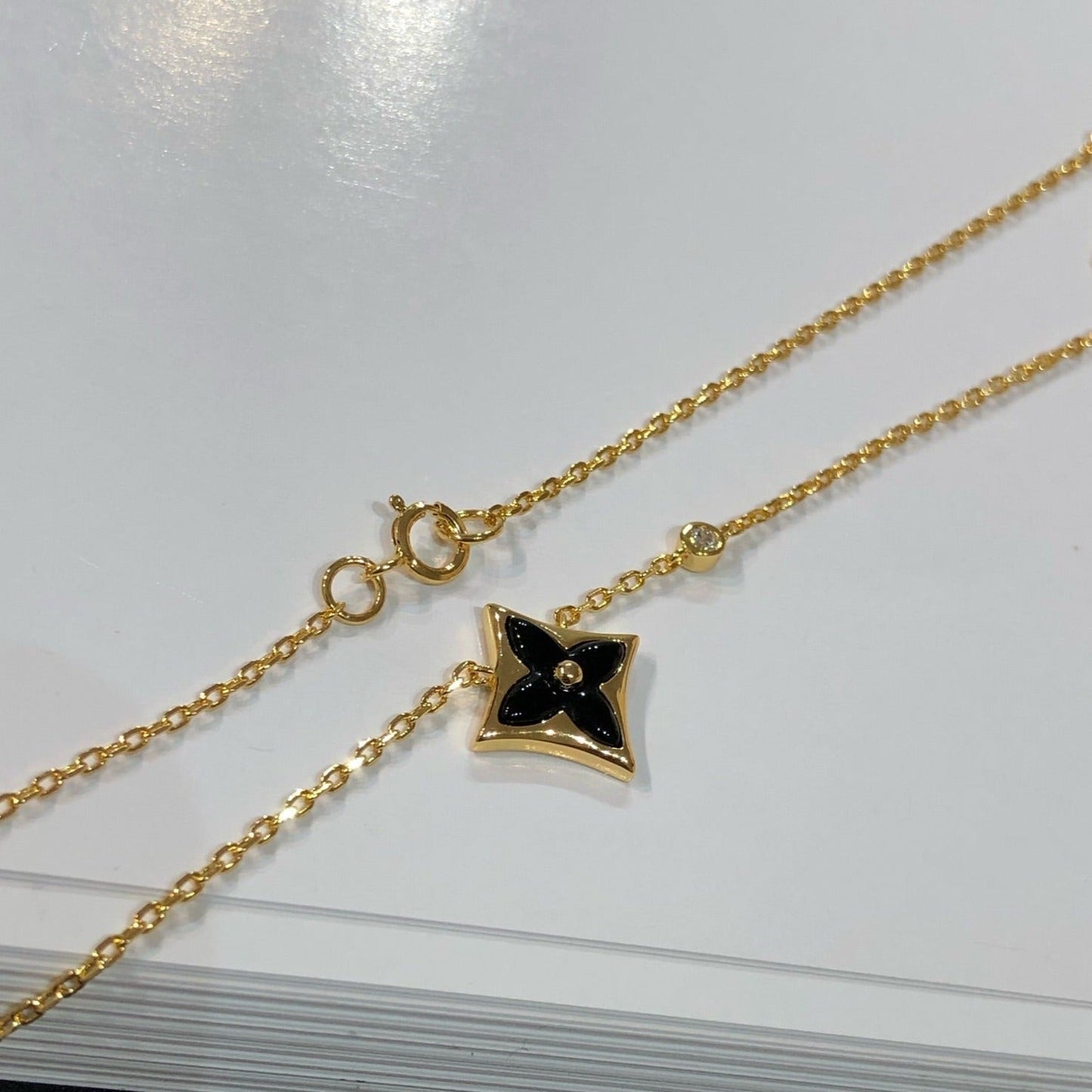 [Eterna Jewels]STAR BLACK MOP NECKLACE