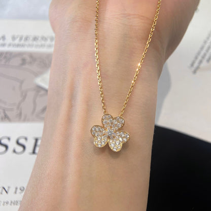 [Eterna Jewels]FLOWER DIAMOND NECKLACE