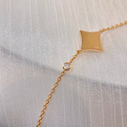 [Eterna Jewels]COLOR STAR PINK GOLD DIAMOND BRACELET