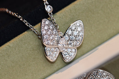 [Eterna Jewels]BUTTERFLY DIAMOND NECKLACE