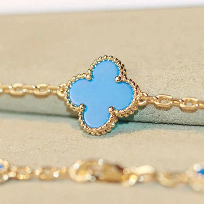 [Eterna Jewels]CLOVER 20 MOTIFS TURQUOISE GOLD