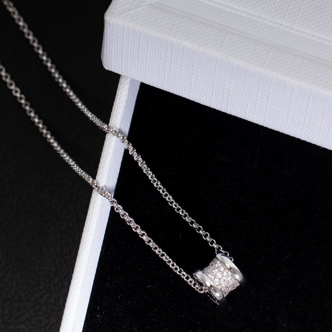 [Eterna Jewels]ZERO 1 SILVER DIAMOND NECKLACE