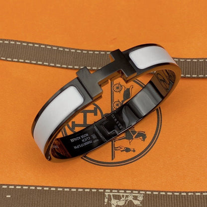 [Eterna Jewels]H BRACELET 12MM BLACK WHITE CERAMIC
