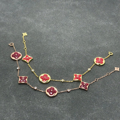 [Eterna Jewels]STAR AND SUN CARNELIAN 4 MOTIFS 3 DIAMONDS