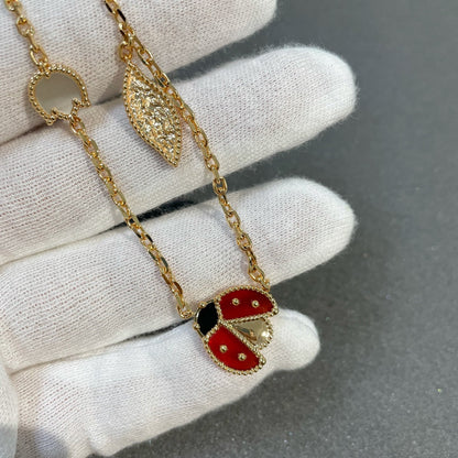 [Eterna Jewels]LUCKY SPRING 15 MOTIFS GOLD NECKLACE