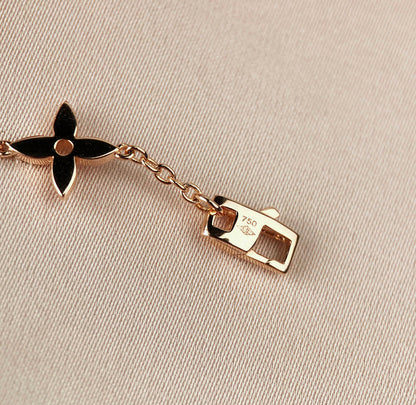 [Eterna Jewels]STAR AND SUN 7 MOTIFS GOLD BRACELET