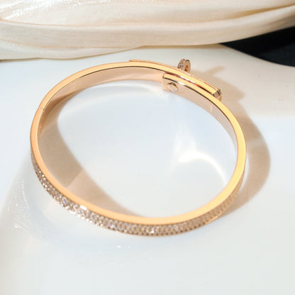 [Eterna Jewels]KELLY BRACELET DIAMOND PAVED