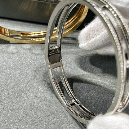 [Eterna Jewels]MOVE 10TH PAVED DIAMOND BRACELET
