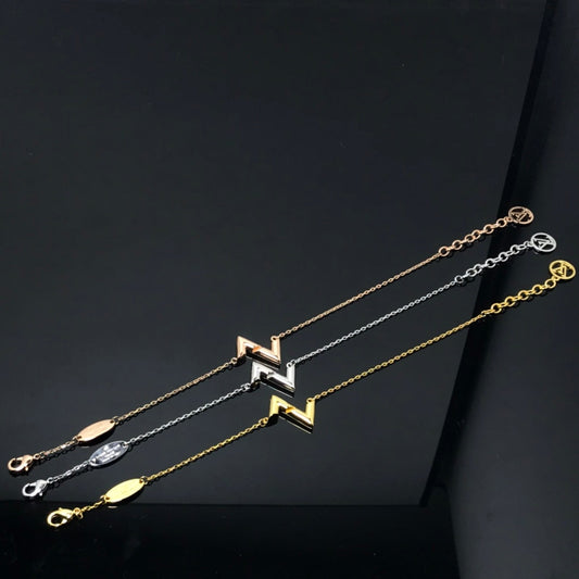 [Eterna Jewels]VOLT LV LOGO BRACELET