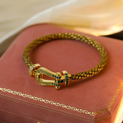 [Eterna Jewels]FORCE 10 GOLD GREEN DIAMOND PAVED