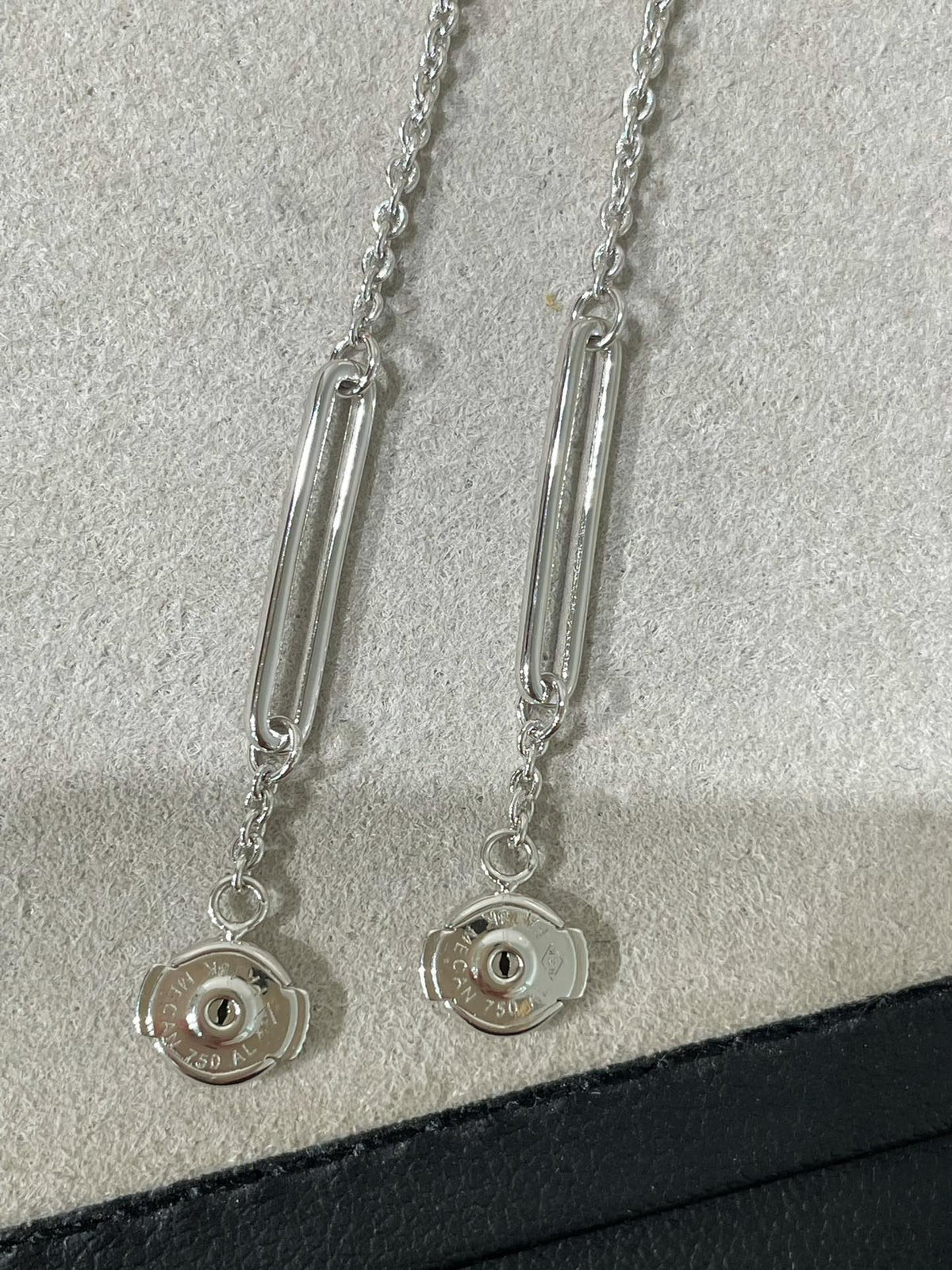 [Eterna Jewels]CHAINE CHAOS DIAMOND DROP EARRINGS