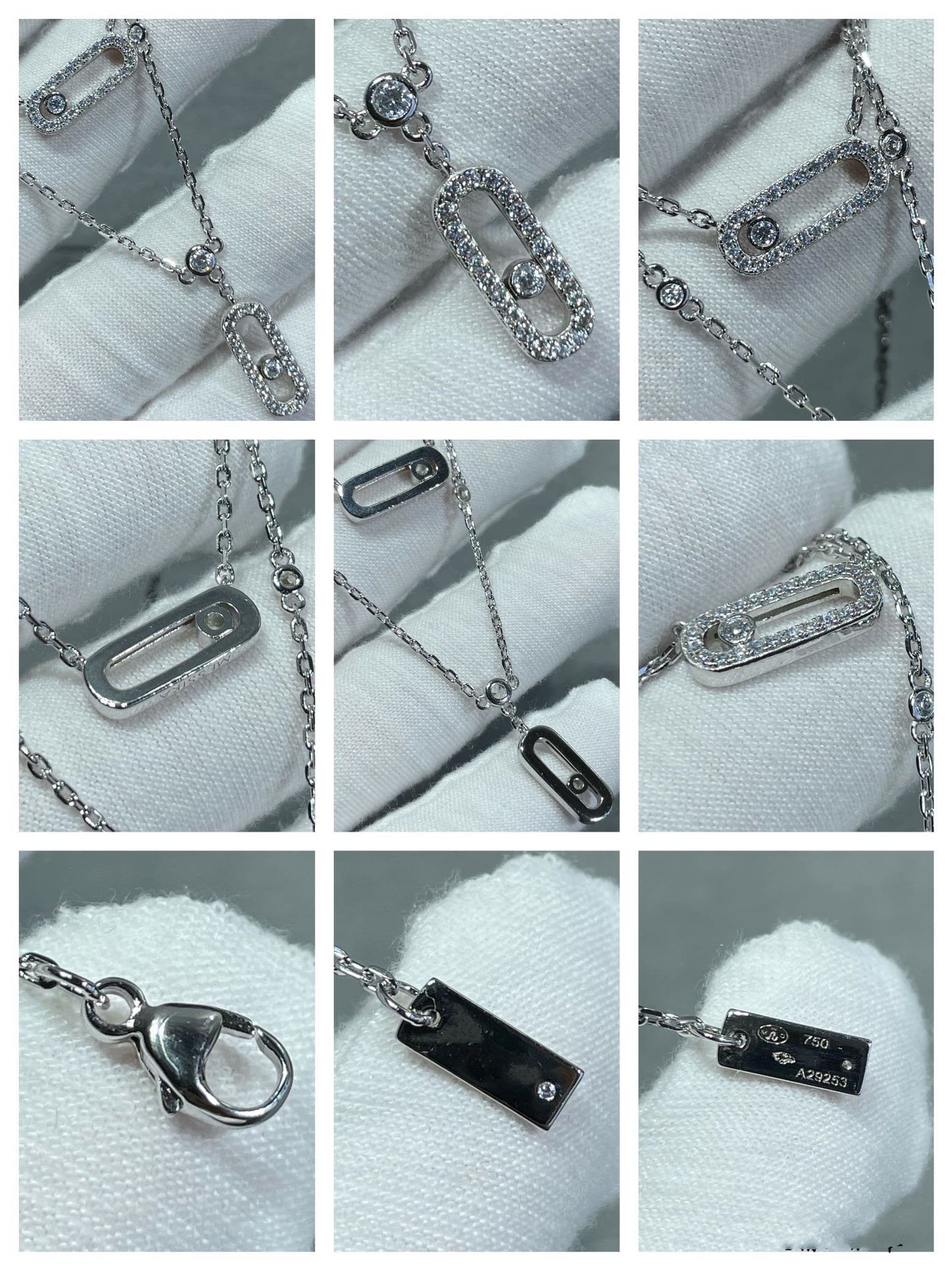 [Eterna Jewels]MOVE 2 ROW DIAMOND NECKLACE